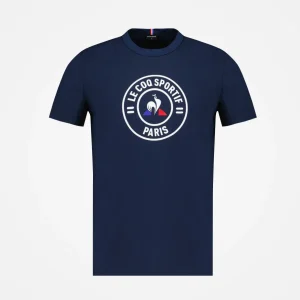 2211046-REOUVERTURE Tee SS N°1 M dress blues 1 | T-shirt Unisexe