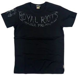 Yakuza Premium T-Shirt Royal Riots  - black, 3711